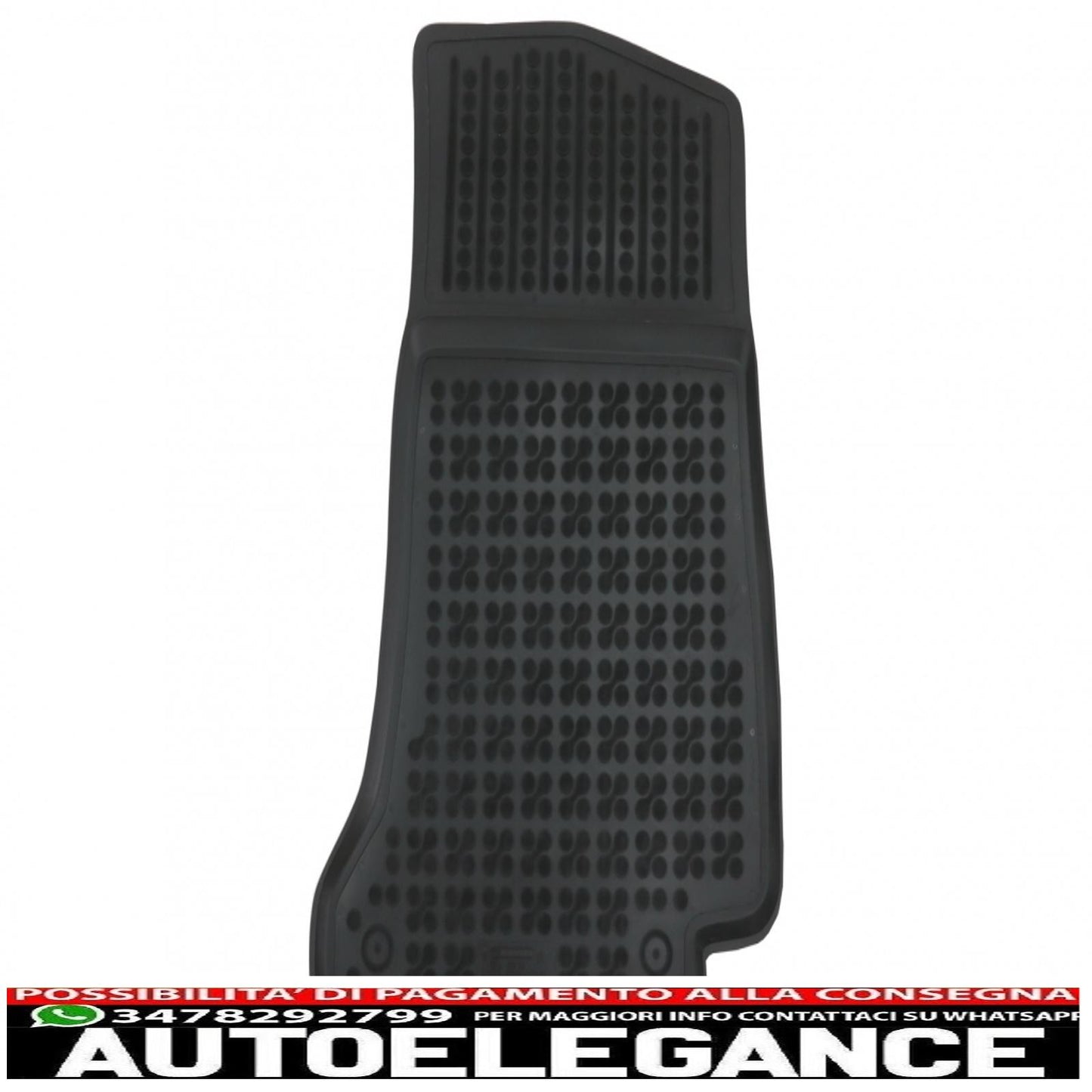 Black rubber mat suitable for mercedes c class w205 limousine s205 station wagon (2014-)