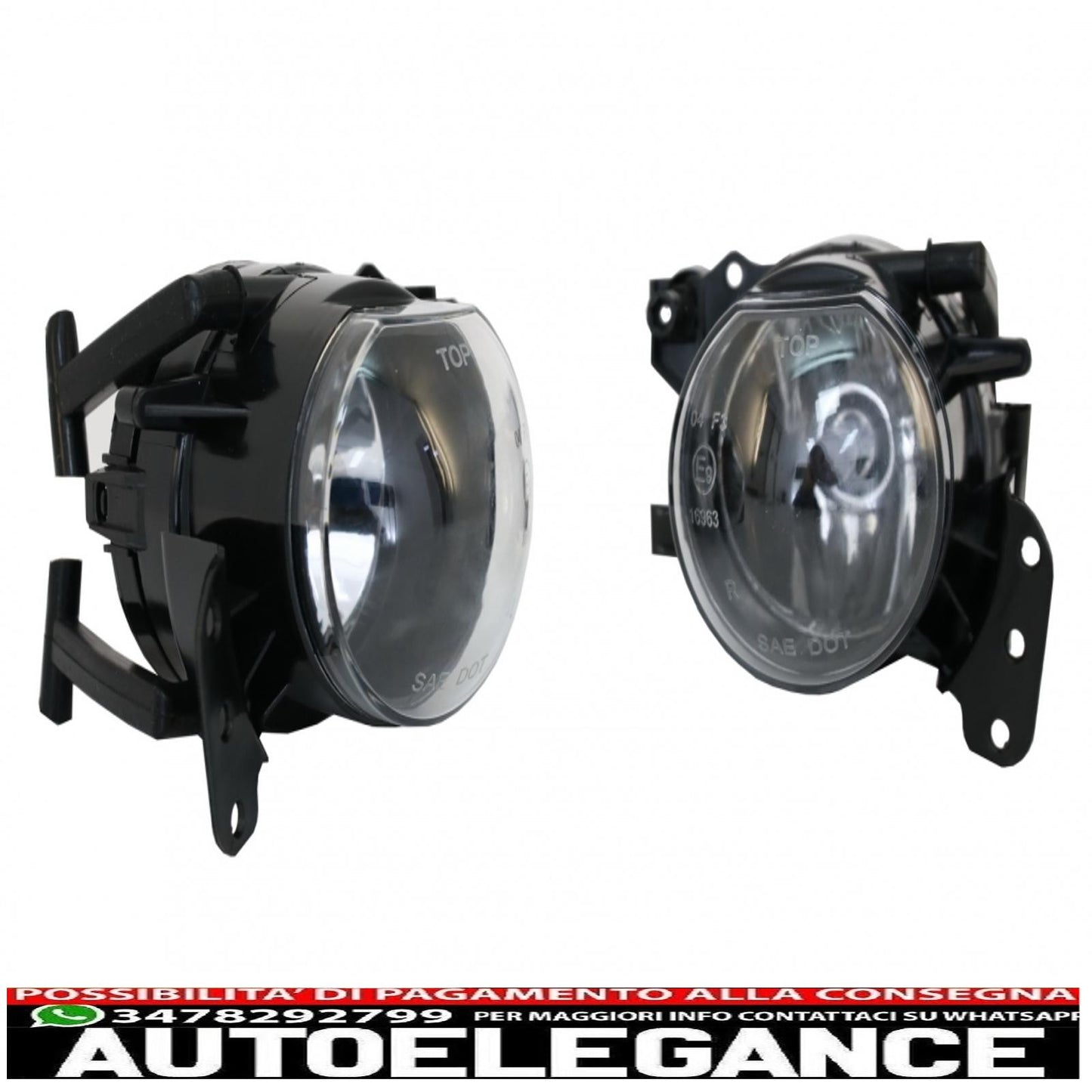 fog lights suitable for bmw 3 series e90 e91 e92 5 series e60 e61 only transparent bumper m-technik m design