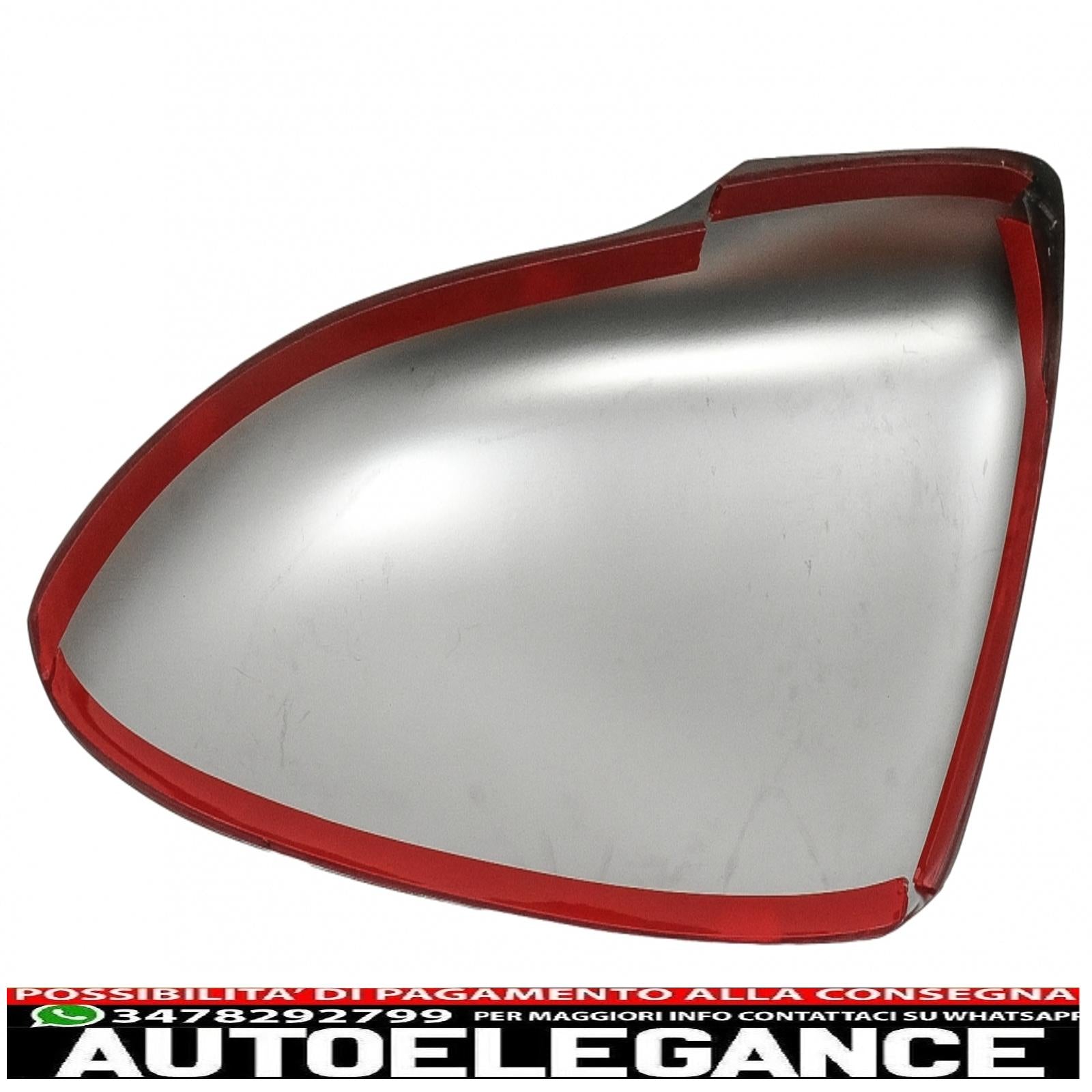 Copri specchietti adatti per vw golf 6 vi (2008-2014) in acciaio inossidabile AUTOELEGANCERICAMBI