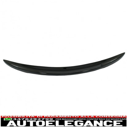 trunk spoiler suitable for bmw 2 series f22 f87 m2 coupe (2012-2019) piano black