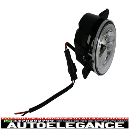 4 inch Full LED Fog Light Fit For Jeep Wrangler JK TJ JL (1996-2018)