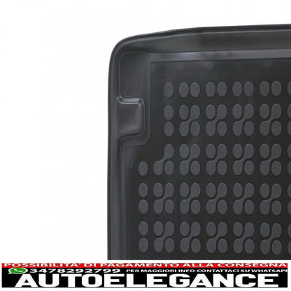 Black rubber trunk mat suitable for bmw x4 g02 suv (2018-up)