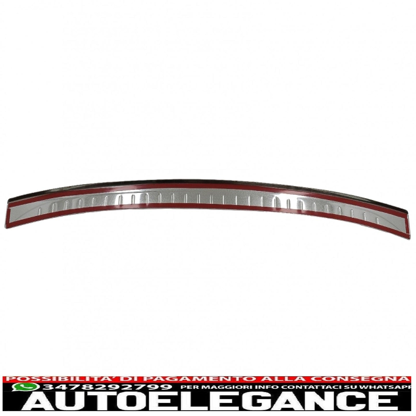 Rear Bumper Protector Sill Kick Plate Cover Aluminum Fit For Volvo XC90 SUV Spa (2015-up)