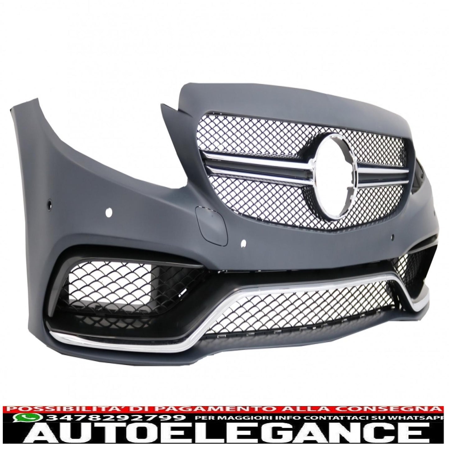 body kit suitable for mercedes c-class w205 sedan (2014-2018) design c63