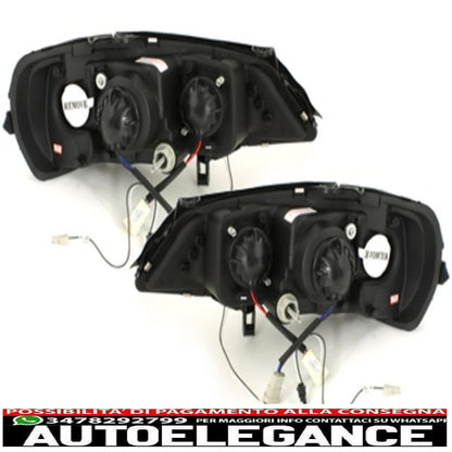 dayline headlights suitable for opel astra g (09.1997-02.2004) chrome drl 
