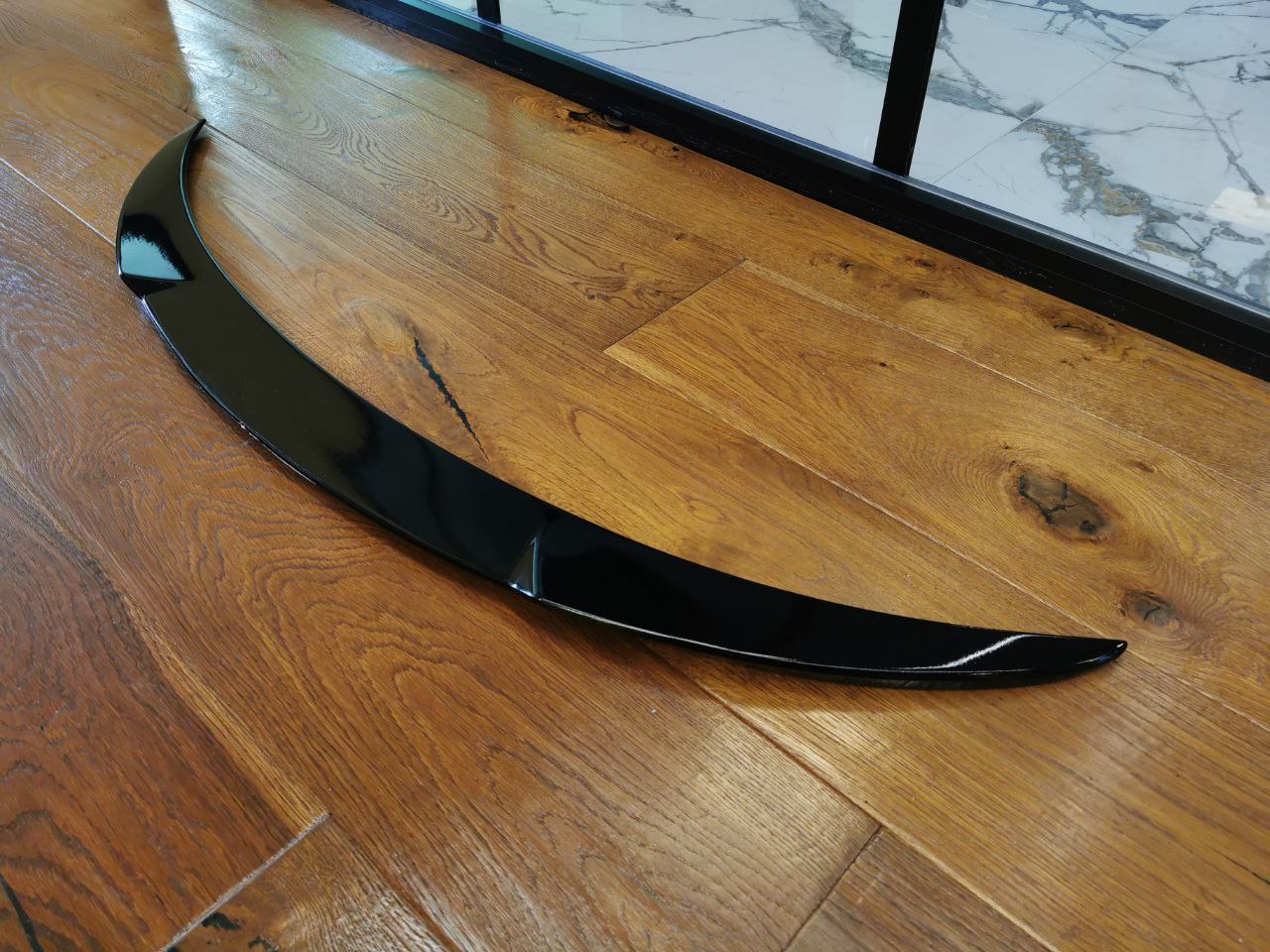 SPOILER ADATTO PER MERCEDES CLA C117 2013+ LOOK NERO LUCIDO DESIGN SPORTIVO