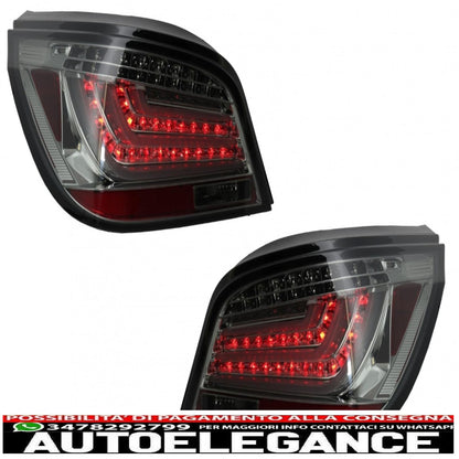 LED bar rear lights suitable for bmw 5 series e60 (2003-2007) smoke