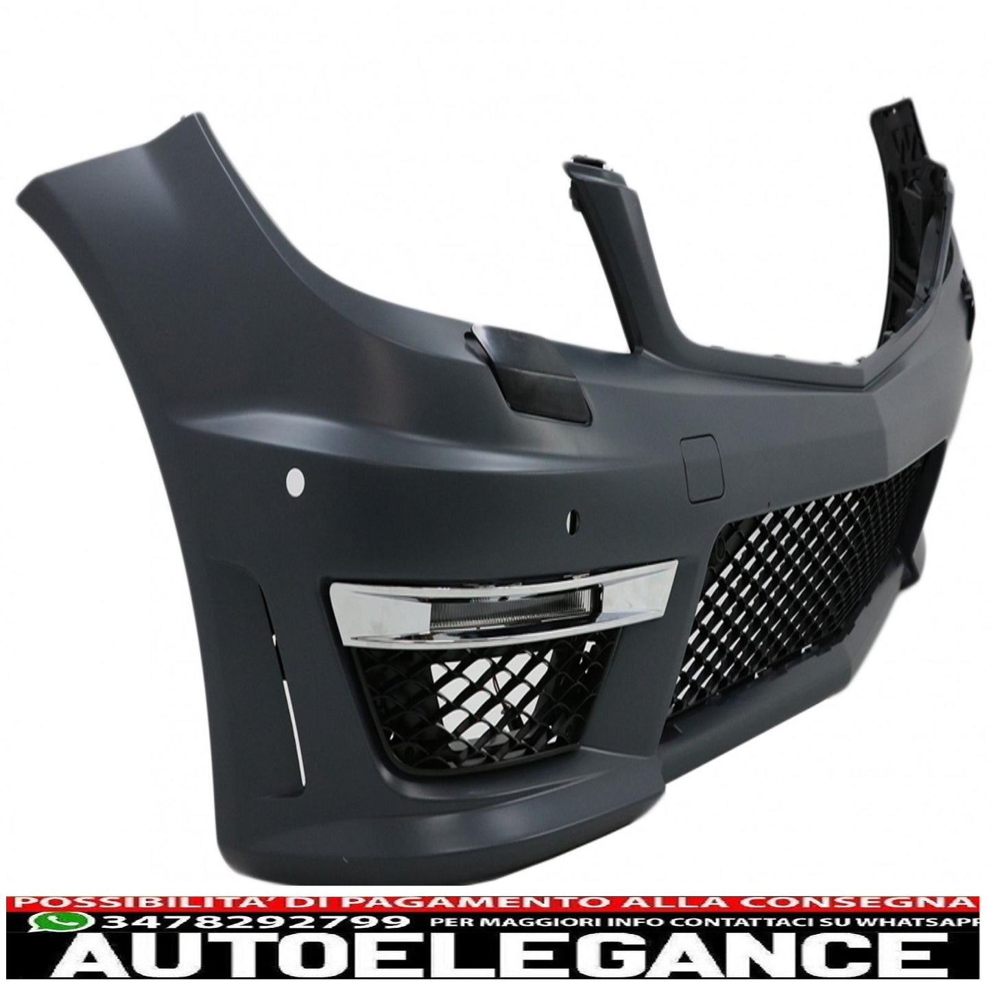 body kit suitable for mercedes c-class w204 restyling (2007-2015) with led rear lights 