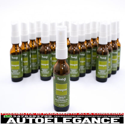 Paradise Air Fresh atomizzatore olio deodorante spray 25 ml citronella 25 unità diffusore di aromi