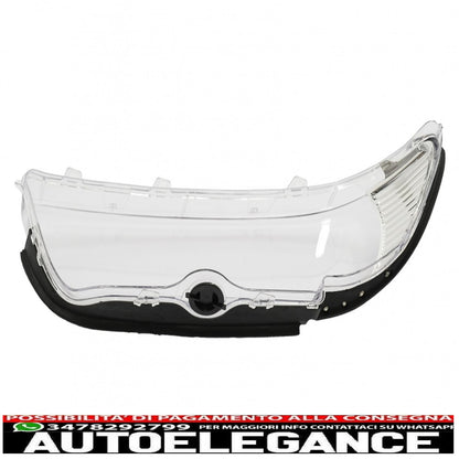 Clear left front headlight lens suitable for bmw 5 series e39 (1995-2000) 