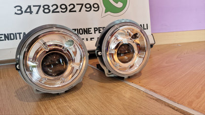 FARI ANTERIORI ADATTI PER MERCEDES CLASSE G W461 W463 1989-2012 LOOK SPORTIVO