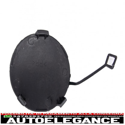 Copri gancio traino paraurti anteriore adatto per bmw serie 3 e90 e91 (2004-2011) e92 e93 m3 (2006-2009) m3 design AUTOELEGANCERICAMBI