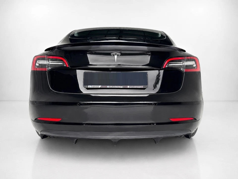 👉Diffusore Posteriore adatto per Tesla Model 3 2017-2023 ABS Nero Lucido👈