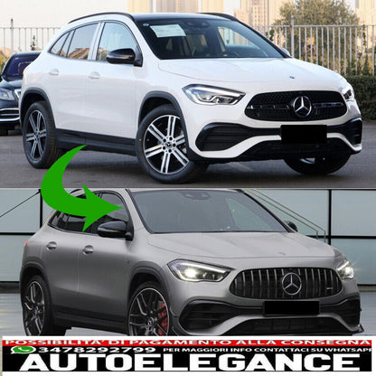 spoiler anteriore flaps spoiler adatto per mercedes gla h247 con equipaggiamento amg-mostra il titolo originaletesto originalefrontspoiler flaps spoiler passt für mercedes gla h247 mit amg ausstattung