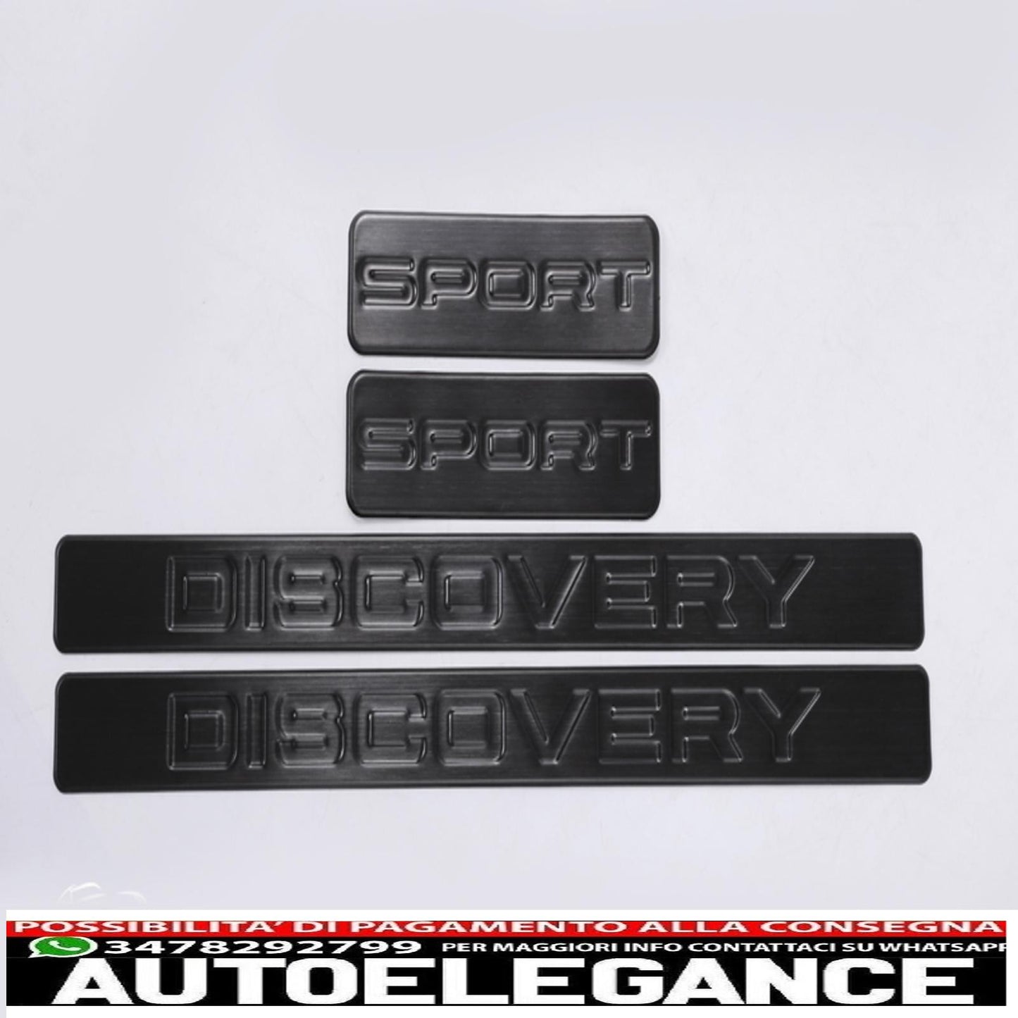 Barra di ingresso pressione discovery titanio per land rover discovery sport-mostra il titolo originaletesto battitacco originali press discovery titanio per land rover discovery sport AUTOELEGANCERICAMBI