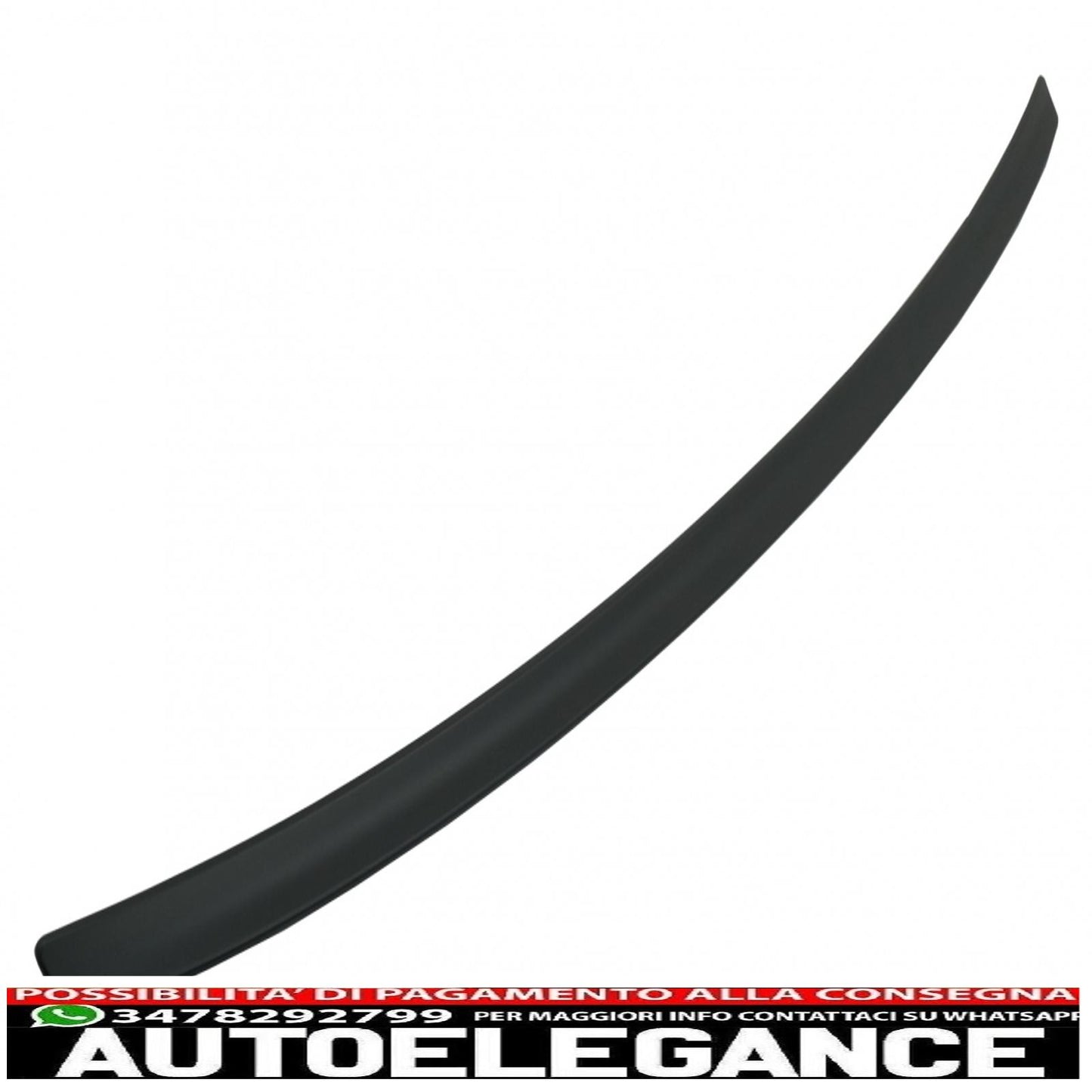trunk spoiler suitable for bmw 3 series e46 limousine (1998-2005) 4 doors m design 