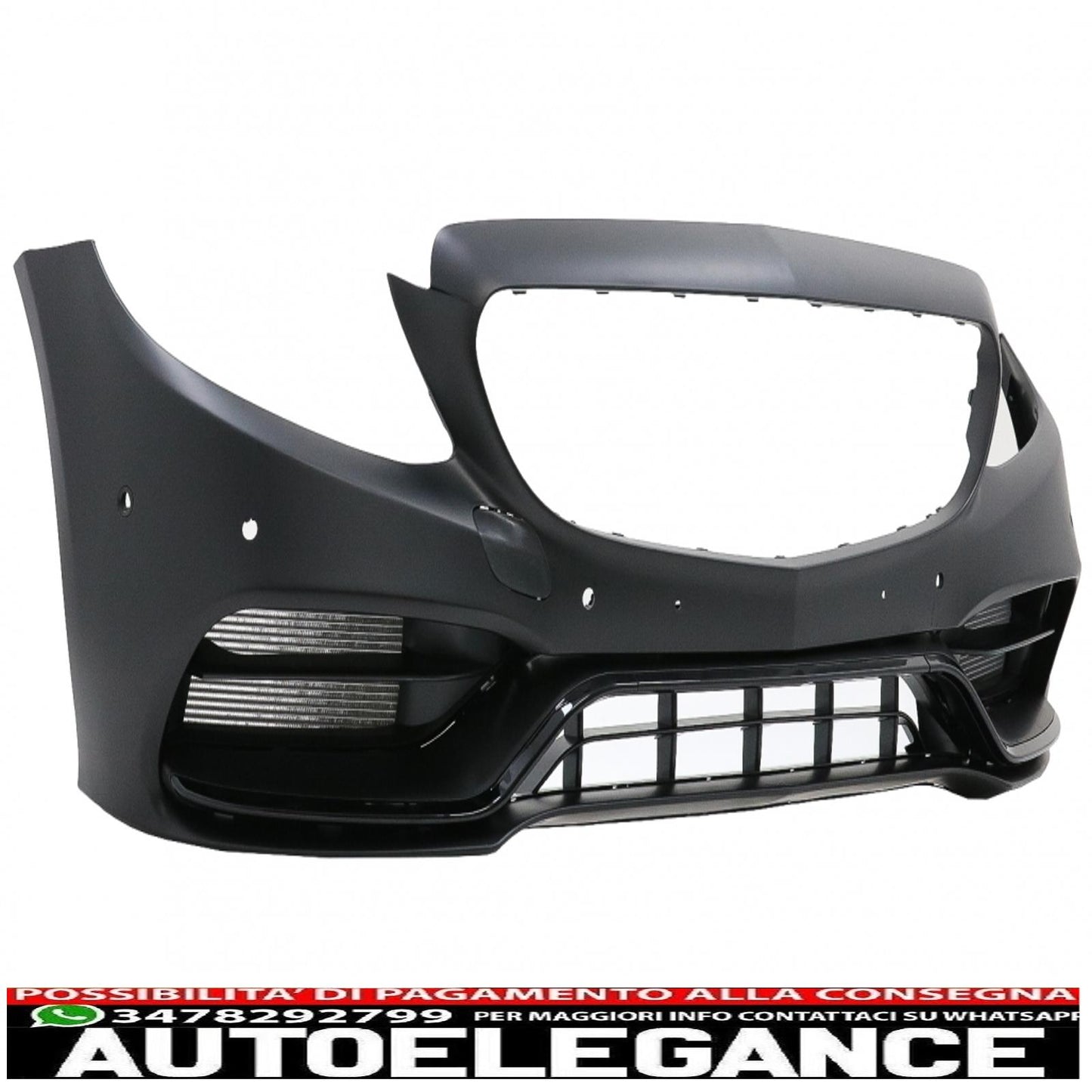 complete body kit suitable for mercedes c-class w205 sedan (2014-2020) c63s edition 1 design 