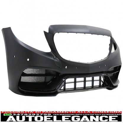 complete body kit suitable for mercedes c-class w205 sedan (2014-2020) c63s edition 1 design 
