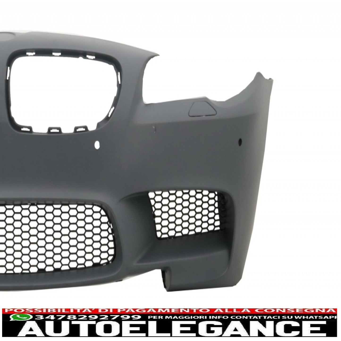 kit carrozzeria adatto per bmw serie 5 f10 (2011-2017) lci e nonlci m5 design con diffusore d'aria pdc sra