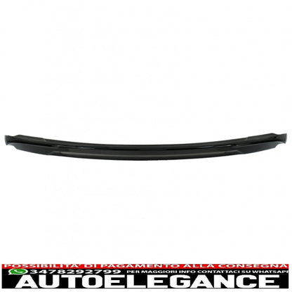 Spoiler per bagagliaio adatto per Ford Mustang MK6 VI sesta generazione (2015-2020) GT350 design nero pianoforte