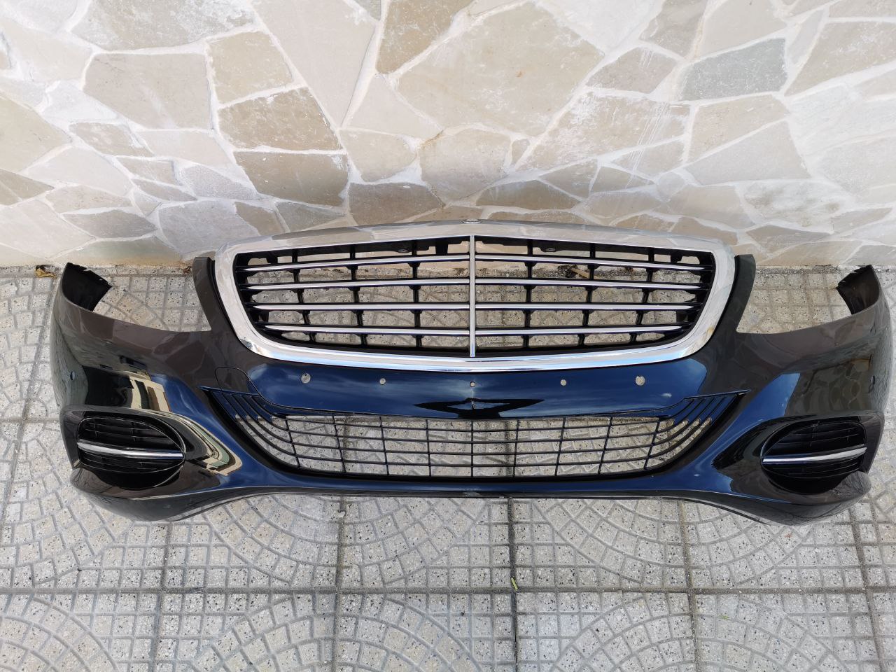 PARAURTI ANTERIORE "USATO" PER MERCEDES-BENZ CLASSE S W222 LOOK NERO LUCIDO
