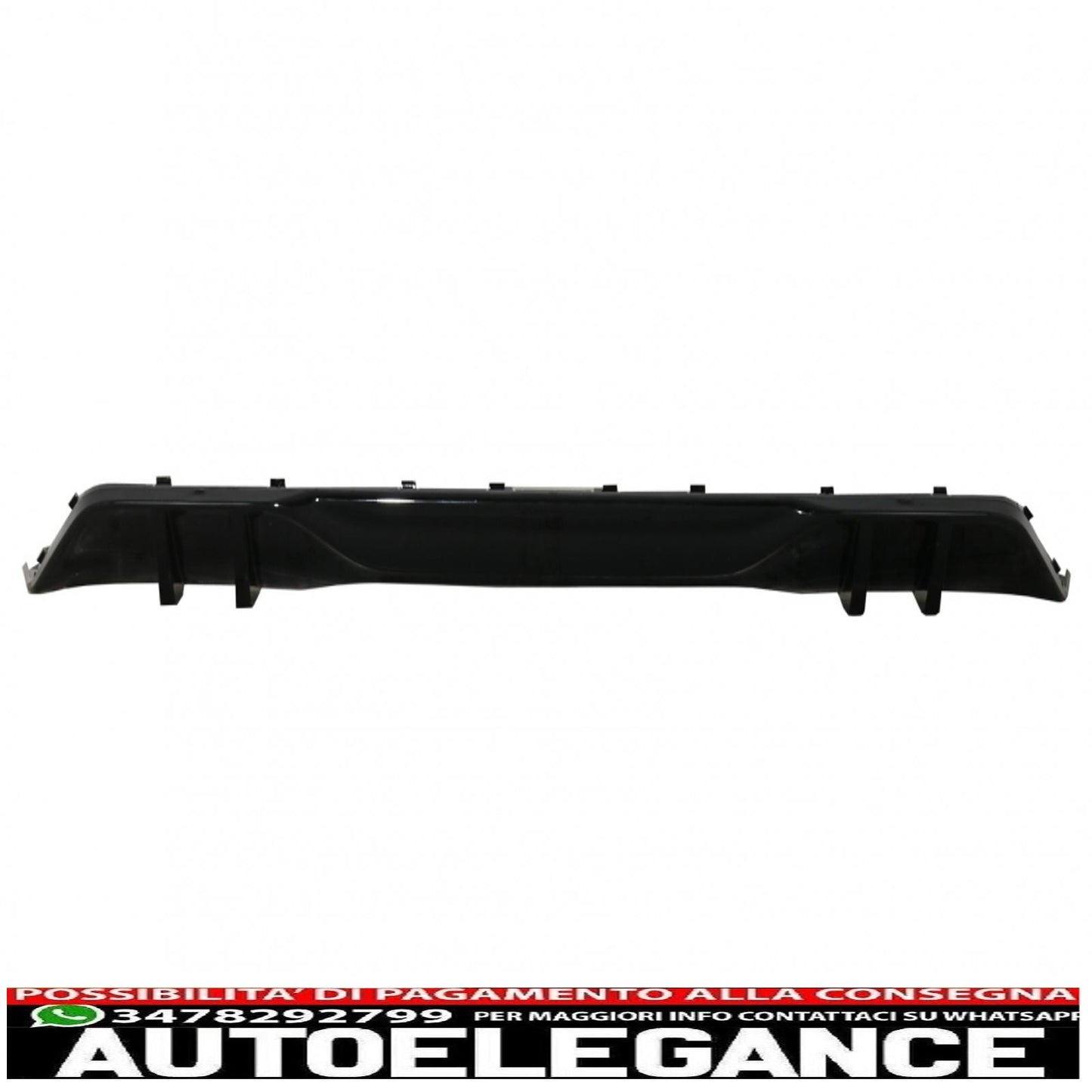 Aerodynamic body kit front bumper lip and air diffuser fit for bmw x5 g05 (2018-2022) m design piano black