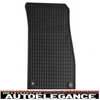 Black rubber mat suitable for opel insignia (2017-up)