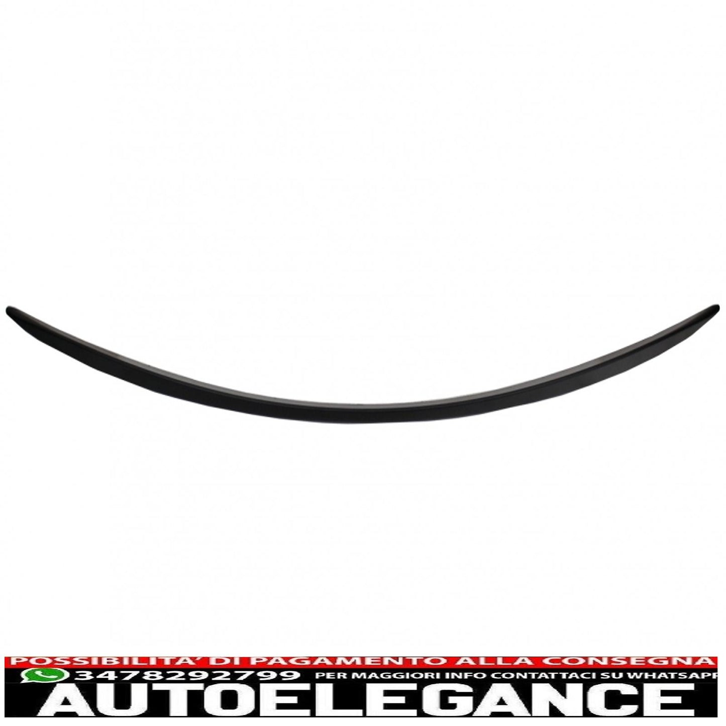 trunk spoiler suitable for mercedes e-class w213 (2016-up) matt black 