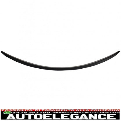 trunk spoiler suitable for mercedes e-class w213 (2016-up) matt black 
