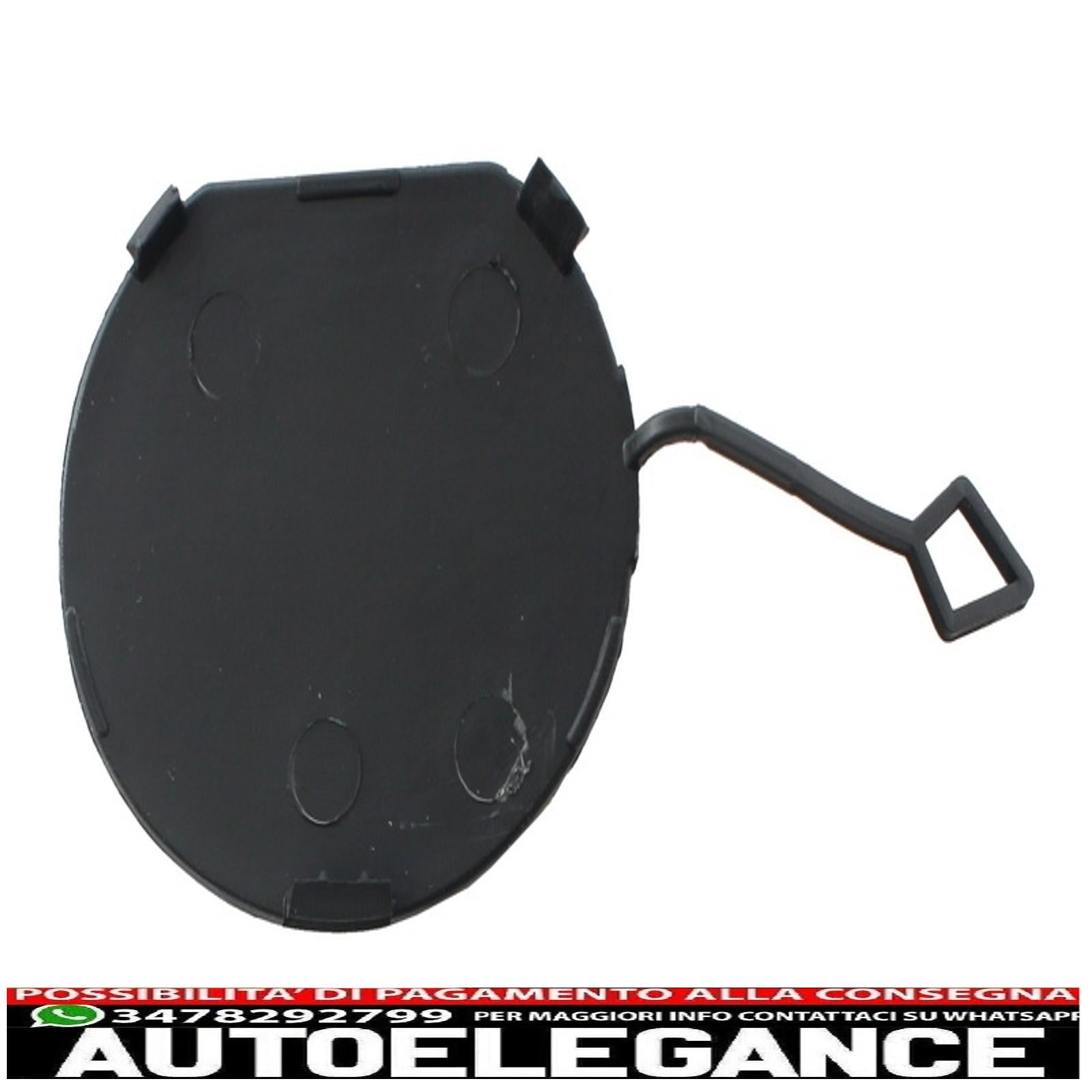 Copri gancio traino paraurti posteriore adatto per bmw serie 3 e90 (2004-2011) design m3 AUTOELEGANCERICAMBI