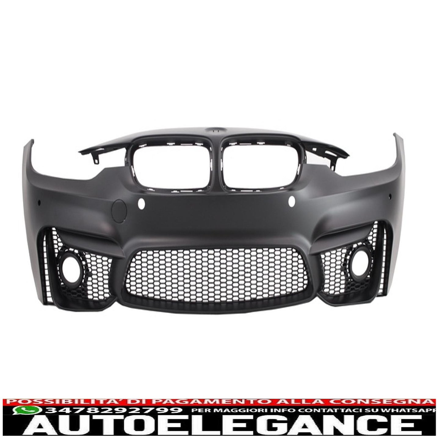 body kit suitable for bmw f30 (2011-2019) evo ii m3 cs design with double carbon exhaust tips 