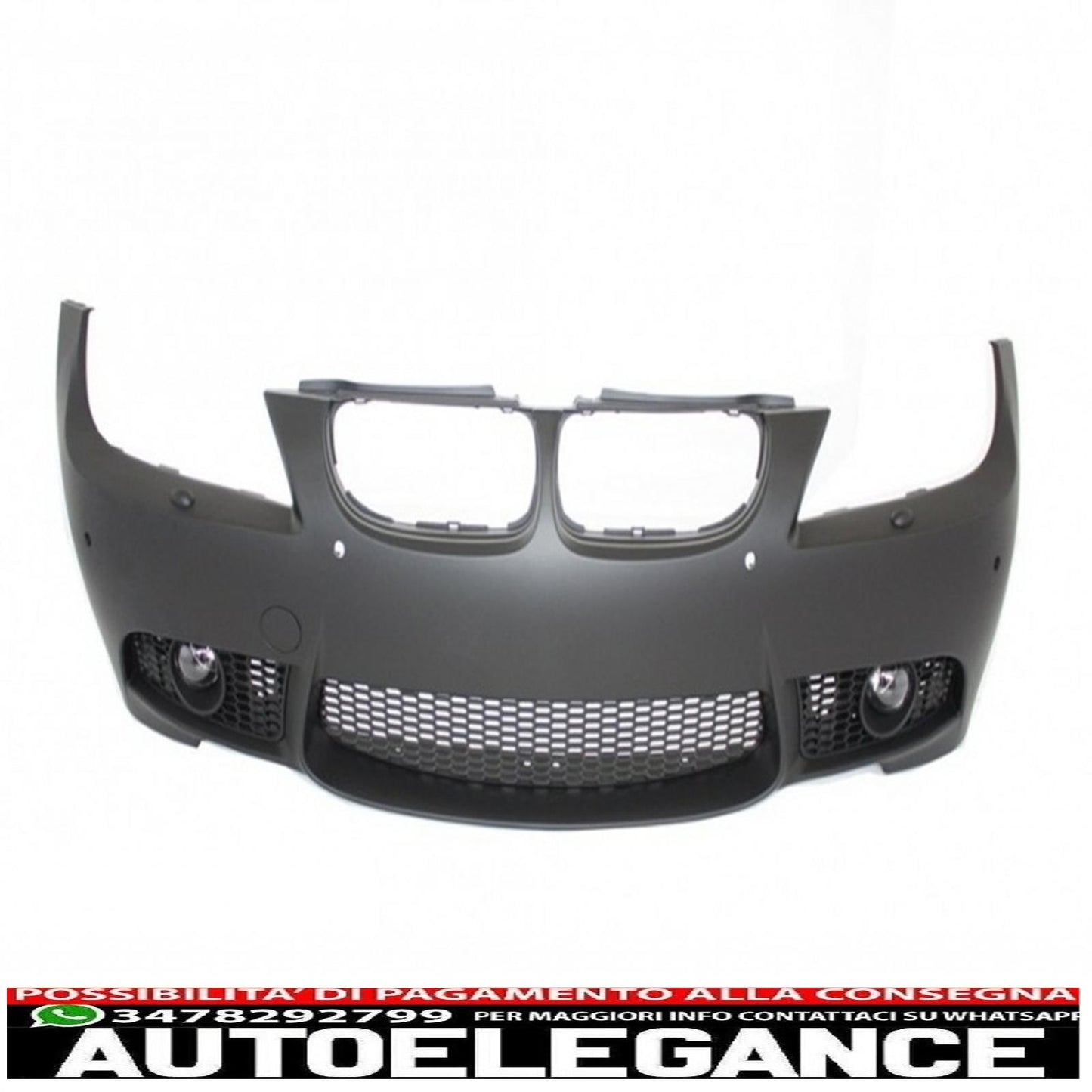 complete body kit with fog lights pdc suitable for bmw 3 series e90 lci facelift (2008-2011) m3 design 