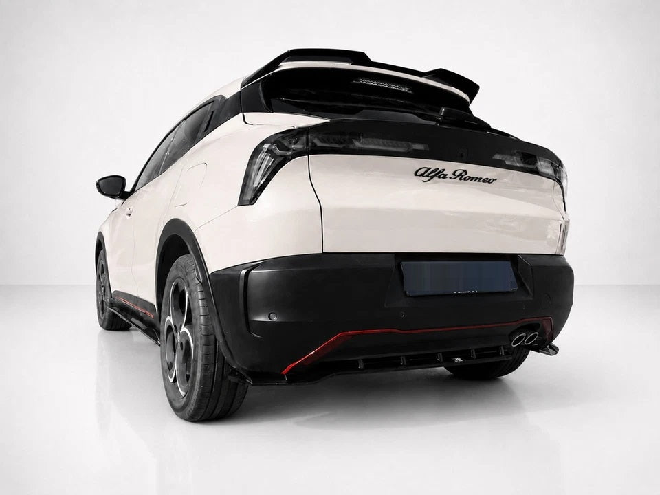 👉Diffusore posteriore per Alfa Romeo Junior MK1 (2024-) in ABS nero lucido👈