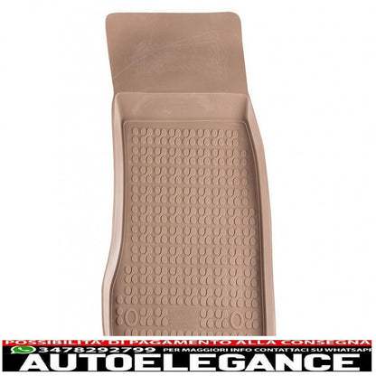 Beige floor mat suitable for bmw 7 (f01) (2008-2015) 