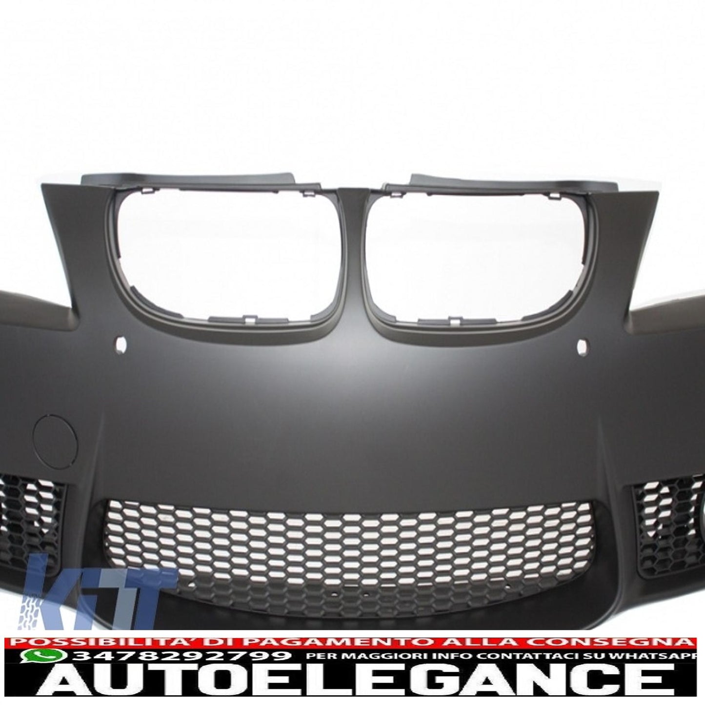 paraurti anteriore adatto per bmw serie 3 e90 e91 touring lci facelift (2008-2011) design m3