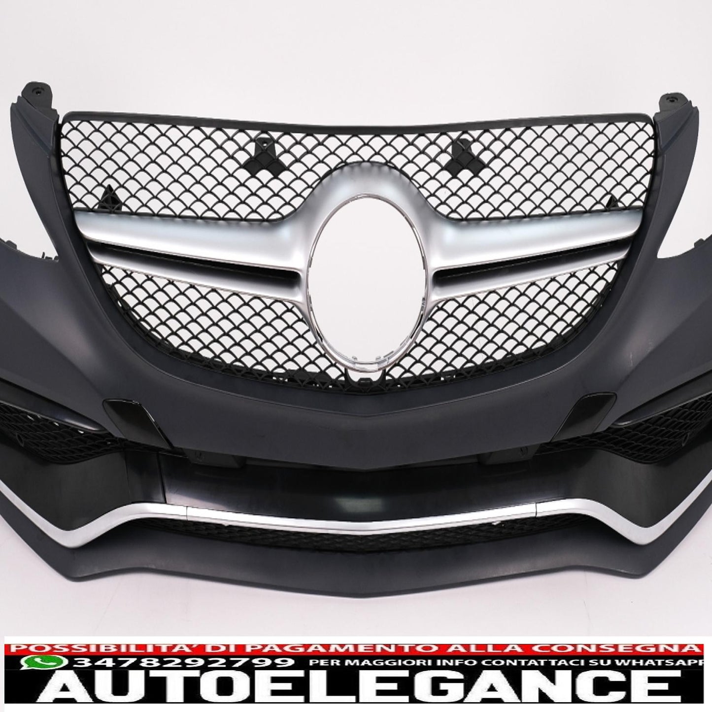 complete body kit suitable for mercedes gle w166 suv (2015-2018)