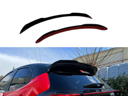 SPOILER ADATTO PER TOYOTA YARIS MK4 2020+ LOOK NERO LUCIDO DESIGN SPORTIVO
