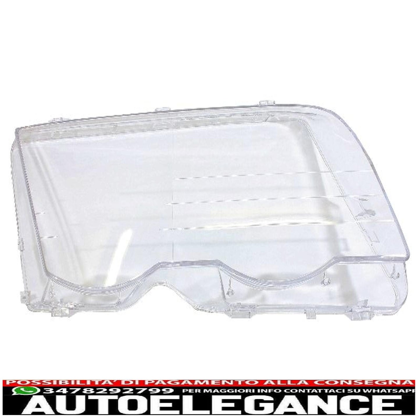 headlight glasses suitable for bmw e46 3 series (1998-2001) pre restyling