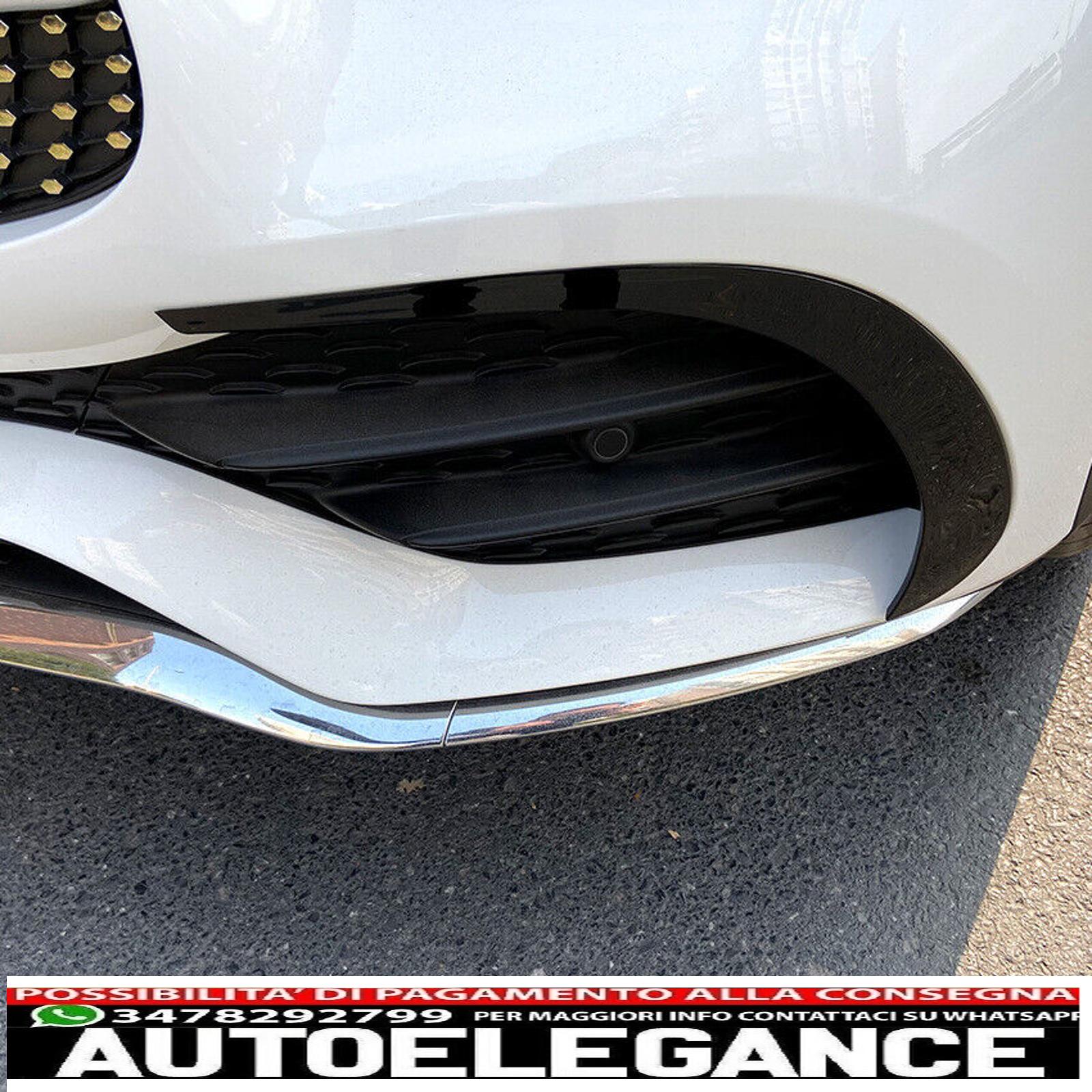 adatto per mercedes x253 c253 glc amg line (facelift) flaps aerodinamici anteriori-mostra il titolo originaletesto originalepasst für mercedes x253 c253 glc amg line (facelift) front aero flaps AUTOELEGANCERICAMBI