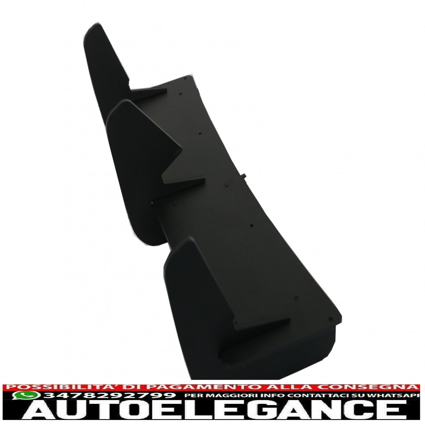 estensione paraurti posteriore per diffusore adatta a vw polo 6r gti (2011-2018)
