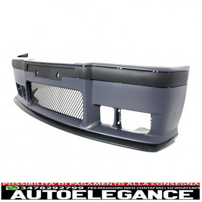 kit carrozzeria completo adatto per bmw serie 3 e36 1992-1998 design m3 con minigonne laterali fendinebbia