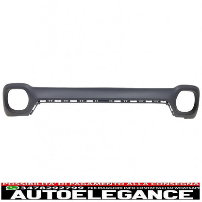 Diffusore mantovana paraurti posteriore e terminali di scarico quadrati adatti per bmw x6 f16 v8 design stile m-tech