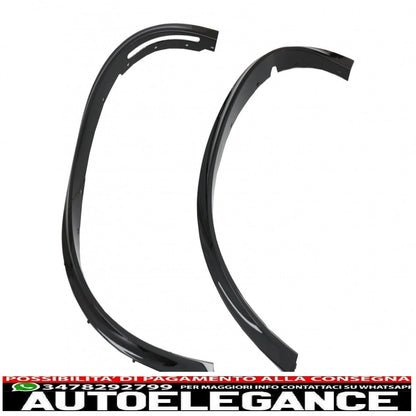 parafanghi passaruota adatti per bmw x6 f16 (2015-2020) m-design m-sport pianoforte nero