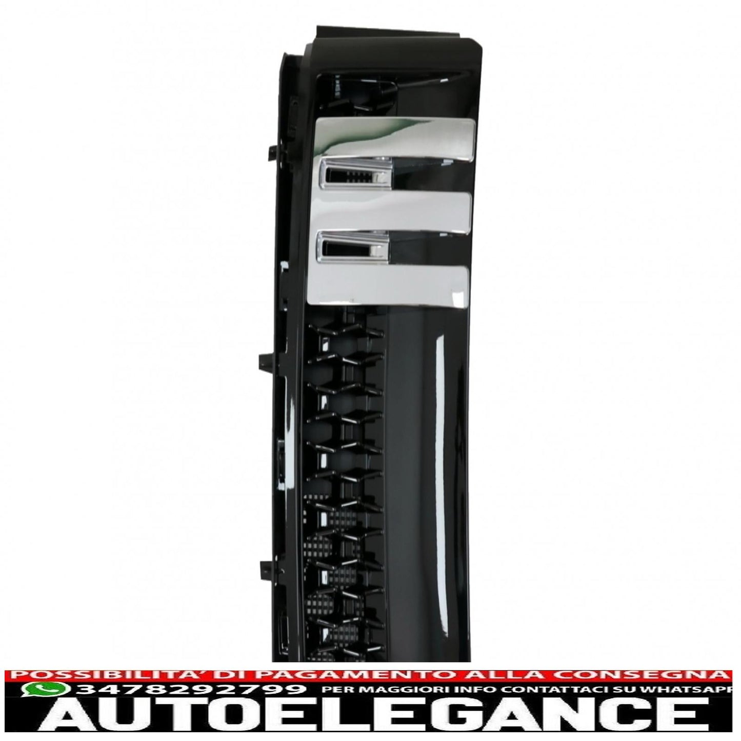 Side Air Vent Grilles Suitable for Land Range Rover Vogue III L322 (2002-2012) Autobiography Piano Black Edition