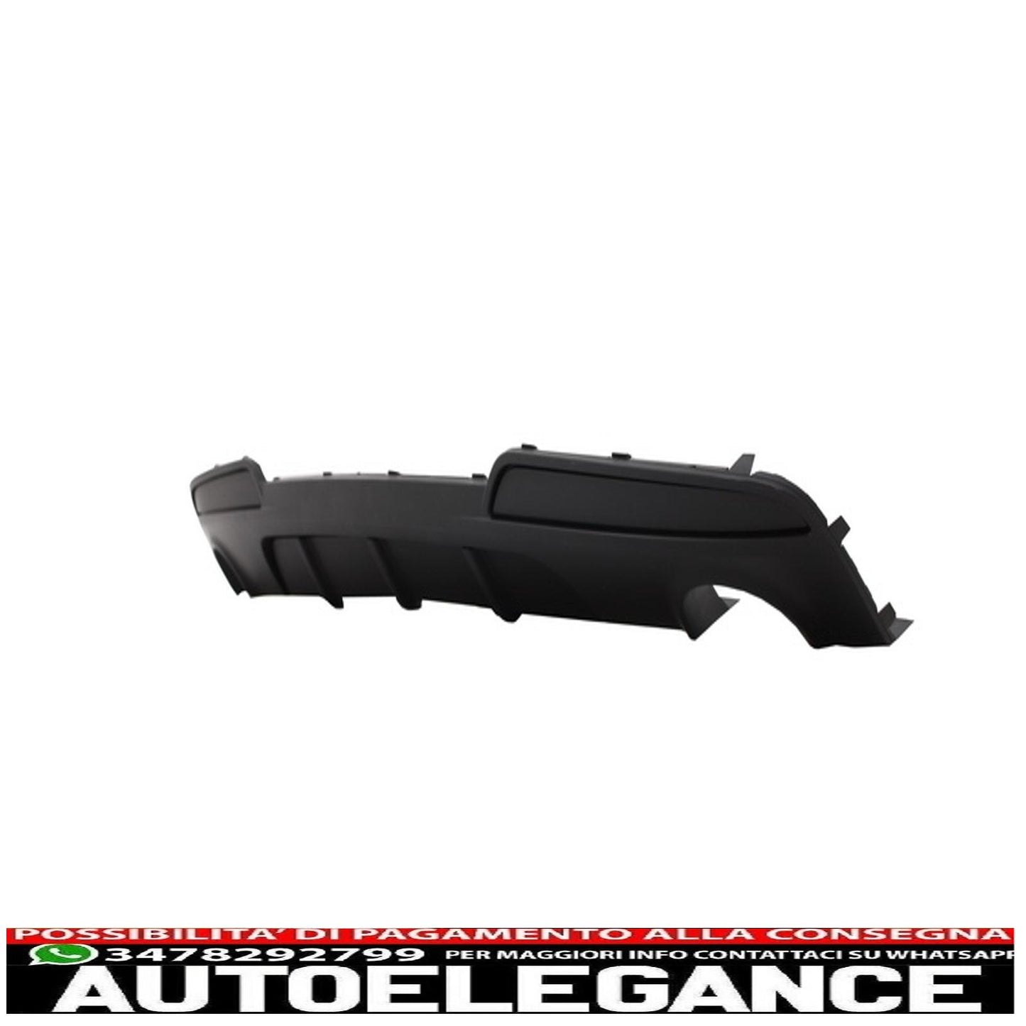 diffusore d'aria a doppia uscita singola adatto per bmw f10/f11 serie 5 (2010-2013) design m-performance
