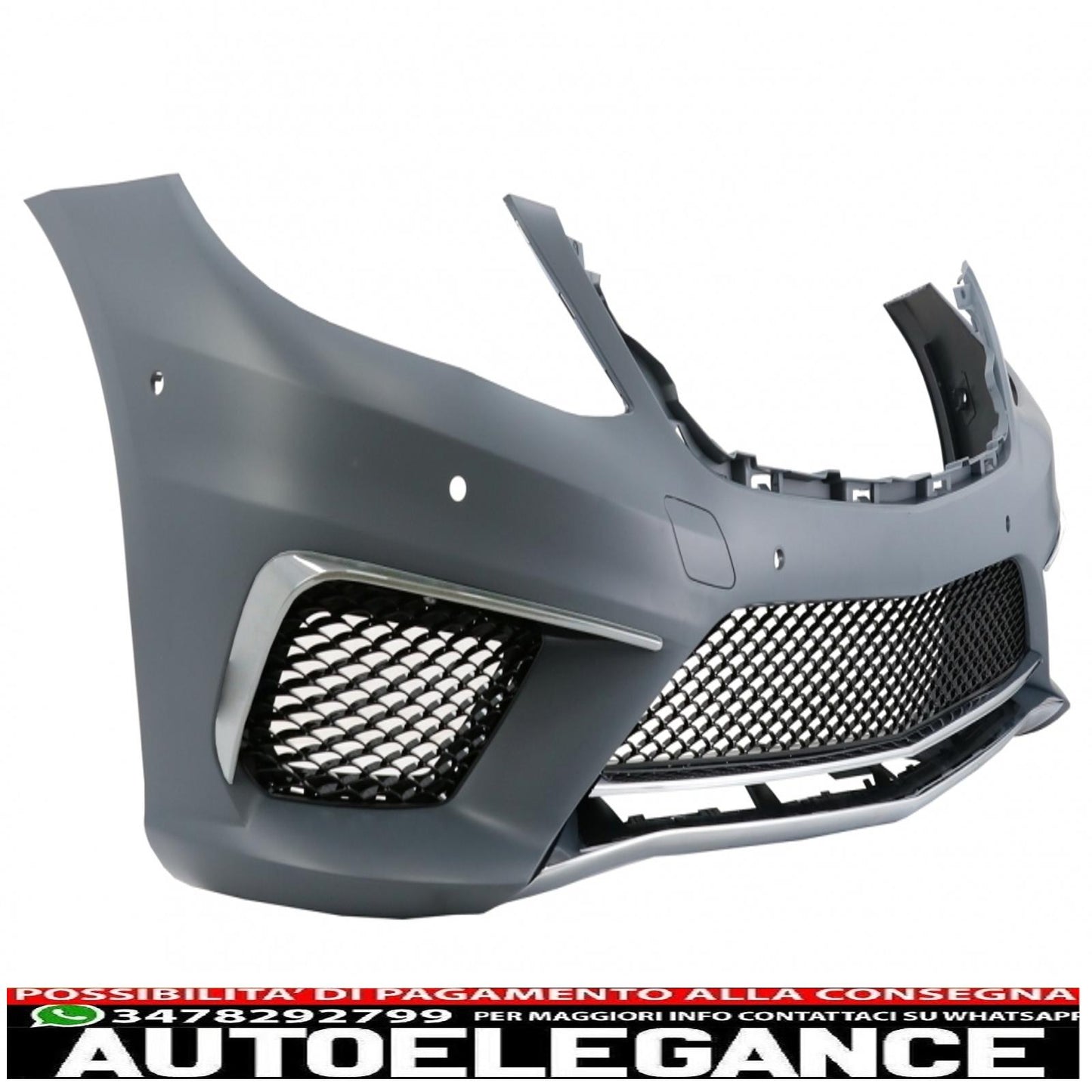 kit carrozzeria adatto per mercedes w222 classe s passo lungo (2013-06.2017) minigonne laterali versione lunga terminali marmitta