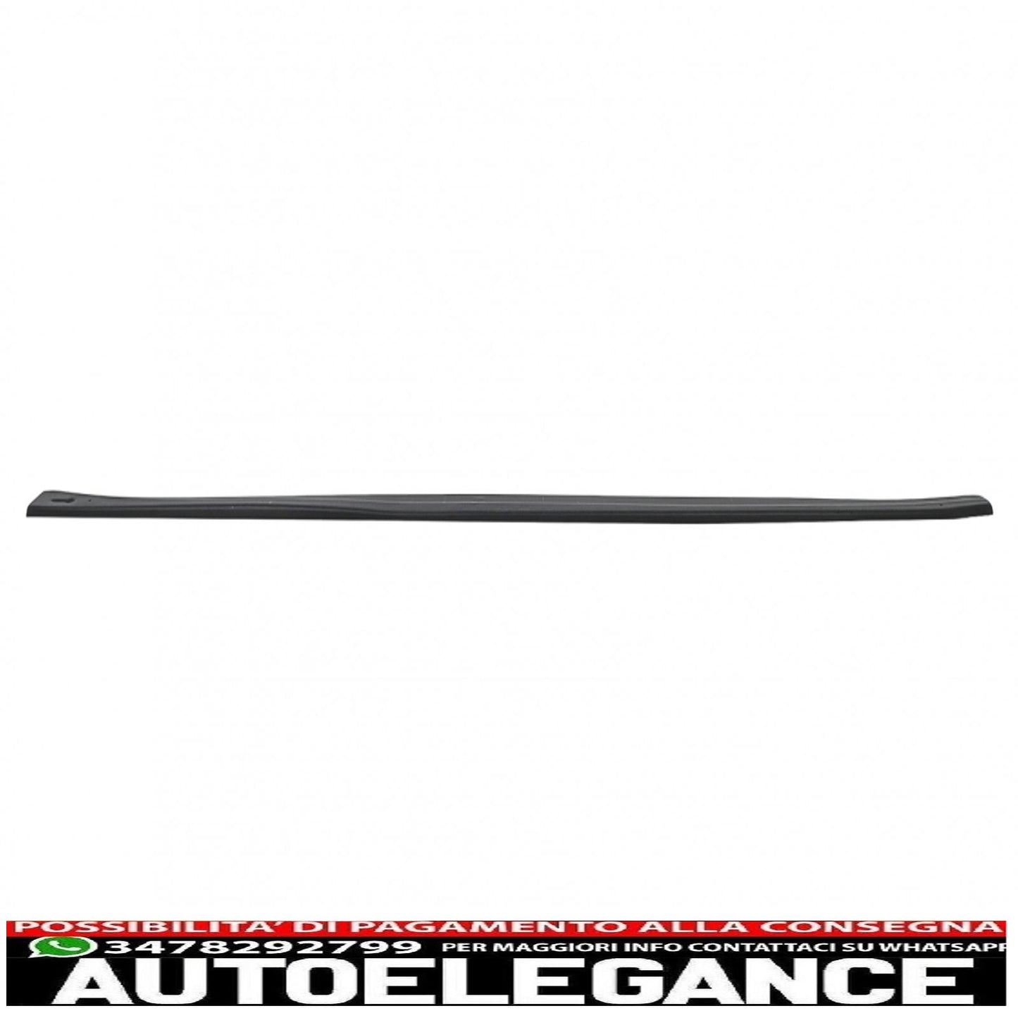 estensioni minigonne laterali adatte per alfa romeo giulia 952 (2016-2021) piano nero