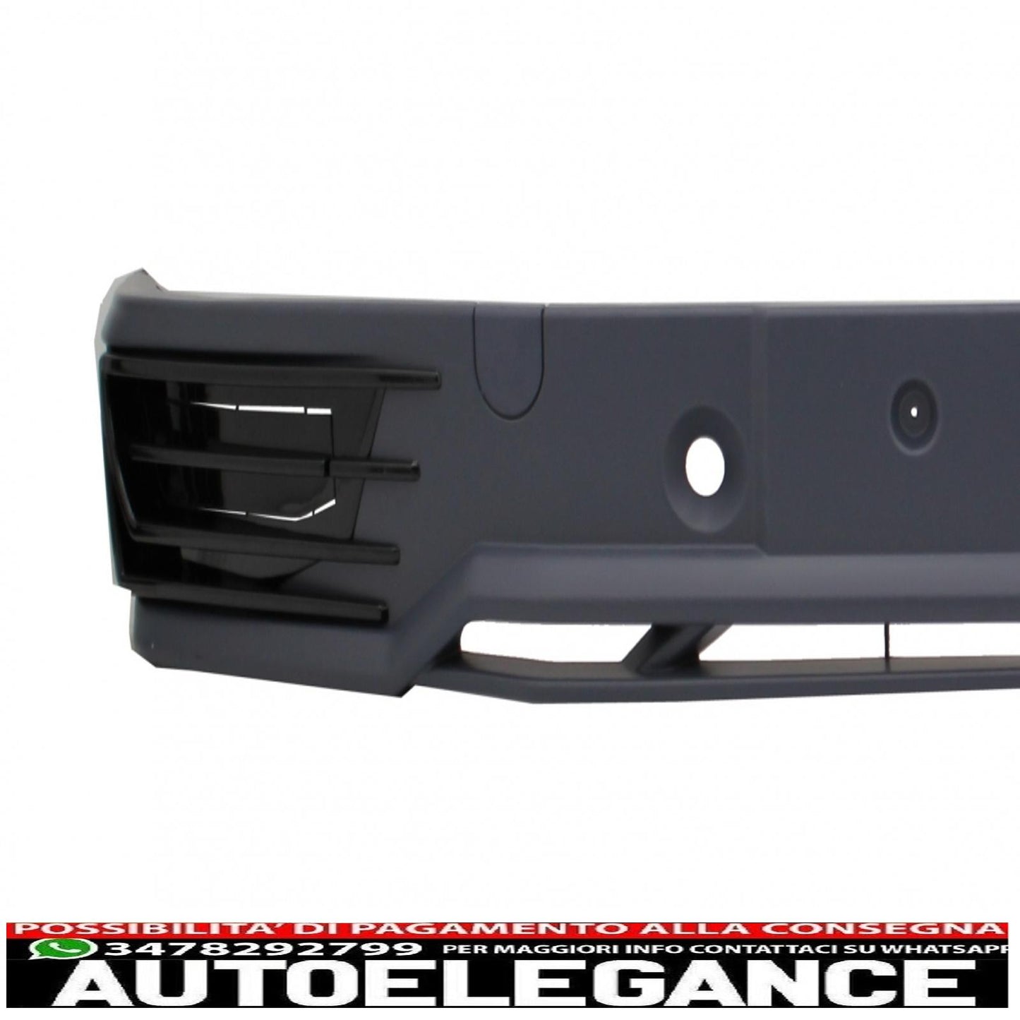 Additional spoiler for front bumper suitable for VW Transporter T6 (2015-) Sportline design