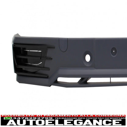 Additional spoiler for front bumper suitable for VW Transporter T6 (2015-) Sportline design