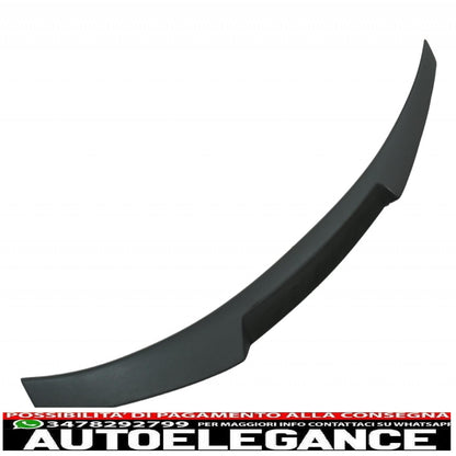 trunk spoiler suitable for bmw 4 series coupe f32 (2013-up) m4 csl design matt black